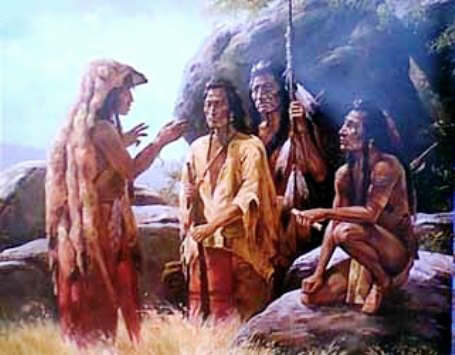 Native American Story Teller - The Story of George Washington in the French and Indian War